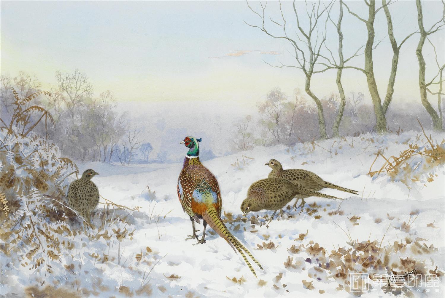 油画-约翰.赛里尔·哈里森 John Harrison作品集-133